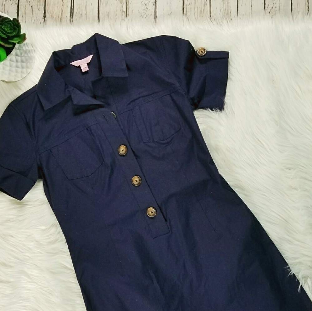 Lilly Pulitzer Half Buttoned Dress